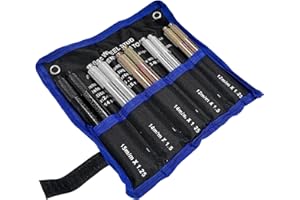 YTFRL 10 PCS Wheel Alignment Pin, M12 M14 M15 Wheel Hanger Alignment Pin Guide Tools, Rim Stud Pilot Pins Positioning Balanci