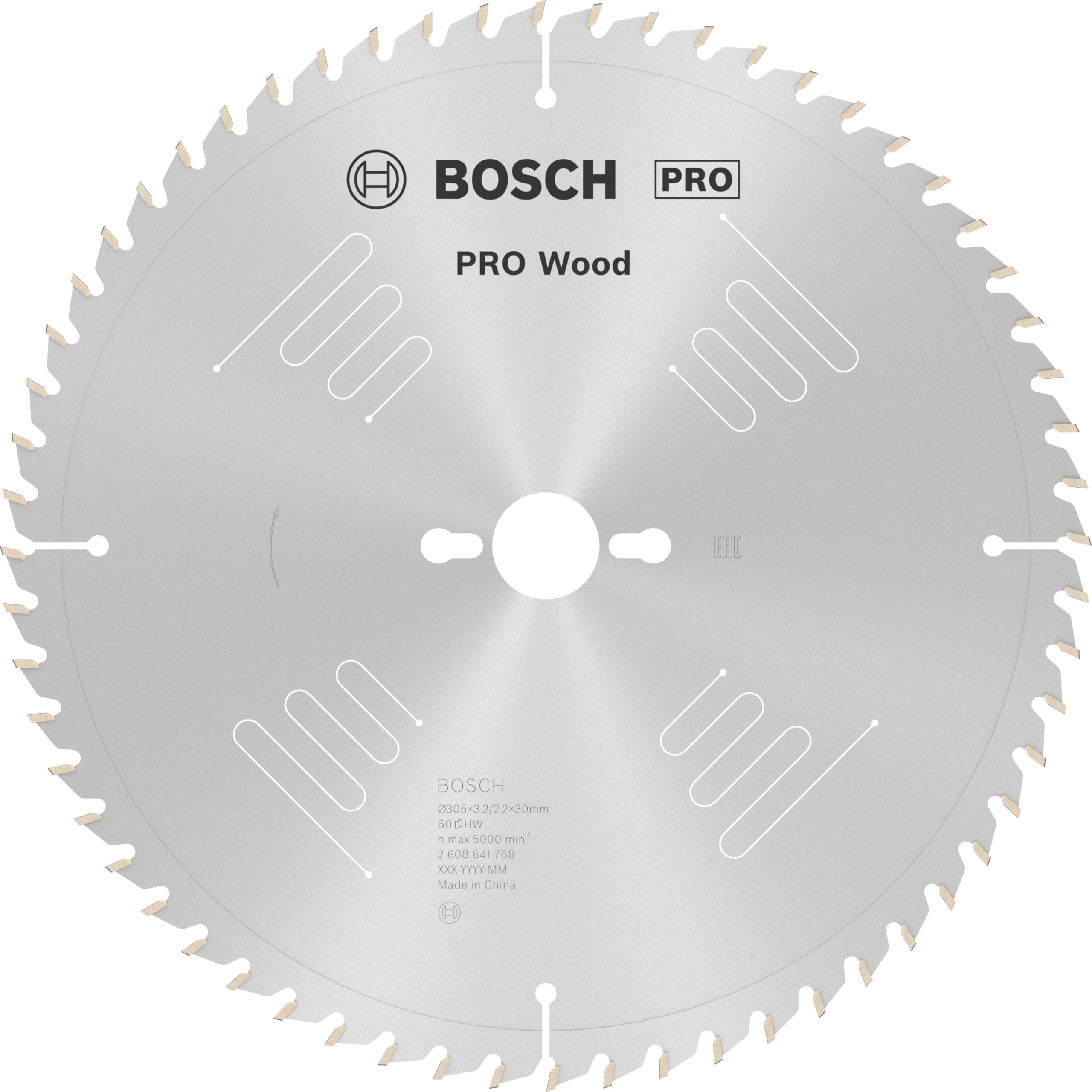 Bosch 2608641768 (2 608 641 768) Circular Saw Blade Optiline Wood 305 X 30 X 3,2 Mm, 60