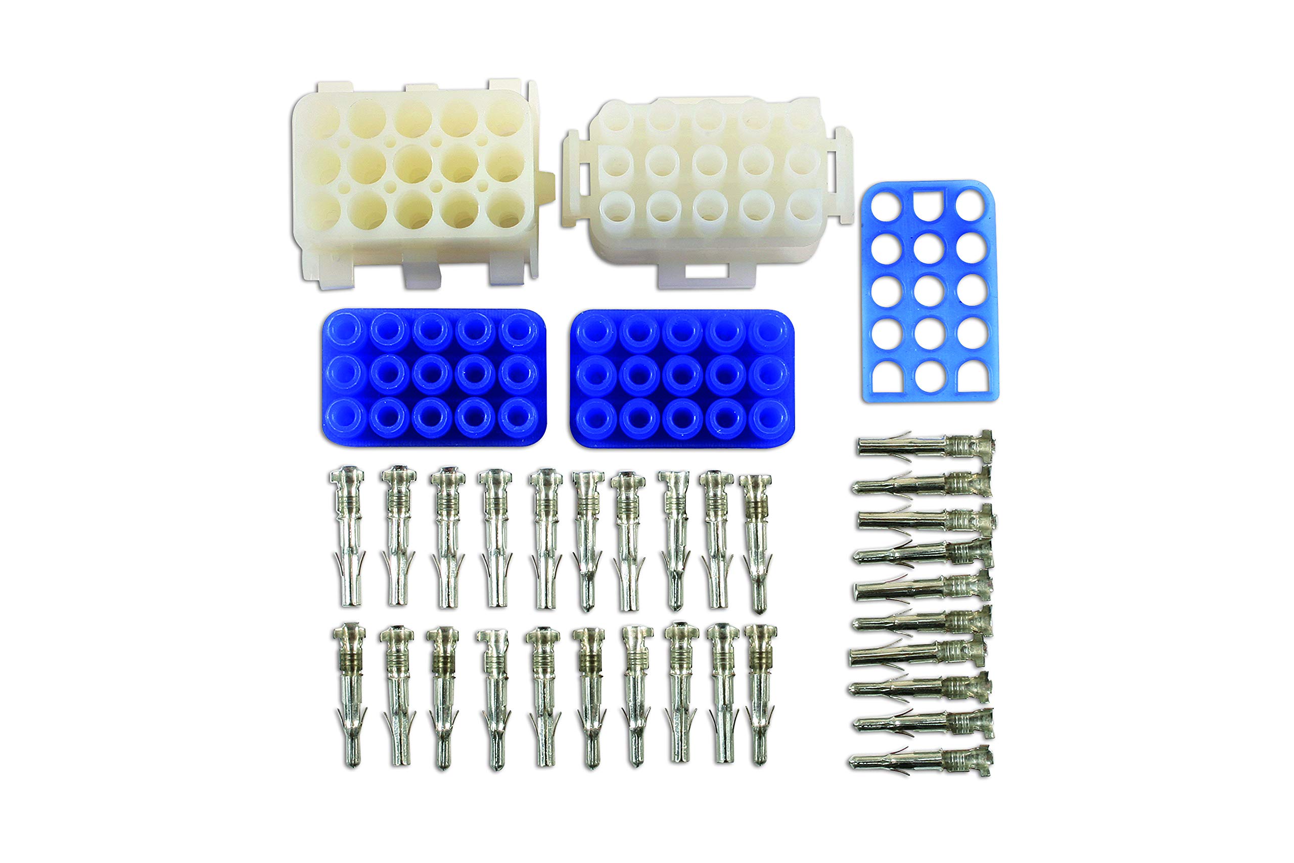 Connect 37517 Mate-N-Lok 15 Pin Connector Kit 35pc