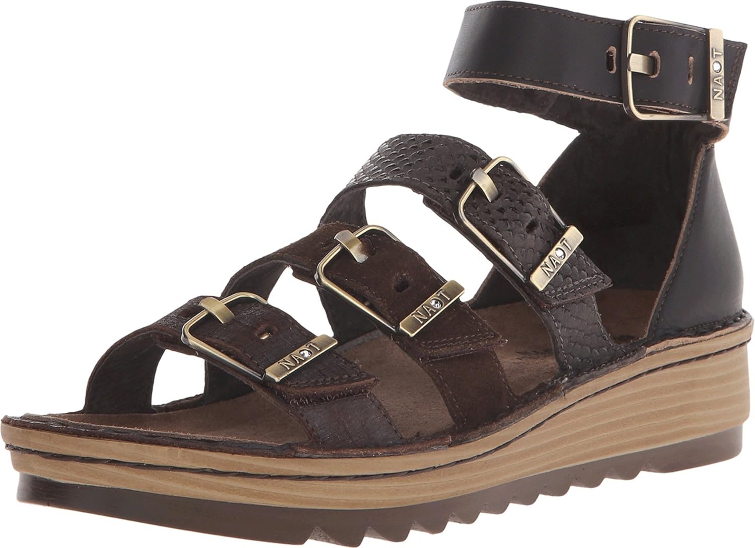 Naot Women's Begonia Ankle Strap Sandals Ropa, Zapatos y Accesorios