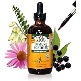 Herb Pharm Kids Certified-Organic Alcohol-Free Immune Fortifier Liquid Herbal Formula, 4 Ounce