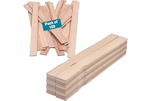 Perfect Stix - PAINT12-100 12" Wooden Paint Paddle Stirrer Sticks Length (Pack of 100)