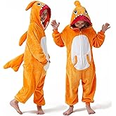 DILUFUN Kids Boys Girls Halloween Onesie Costume,One Piece Pajamas,Halloween Funny Animal Onesie Cosplay Costume 3-14Y