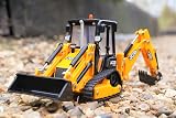 Britains JCB Farm Tomy Toys 1:32 Backhoe Loader Die Cast Tractor view 5