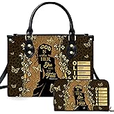 ONPRINTS Personalized Christian Leather Handbag for Women – Bible Bags with Religious Purse Daily Carry & Faith Gift
