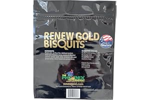 YFCACT Renew Gold Bisquits, All Natural Horse Treats, Coconut, Carrots, Apple & Cinnamon, 32oz