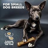 Tasty Bone Nylon Dog Chew Toy Lamb Small Dogs Indestructible UK Made view 3