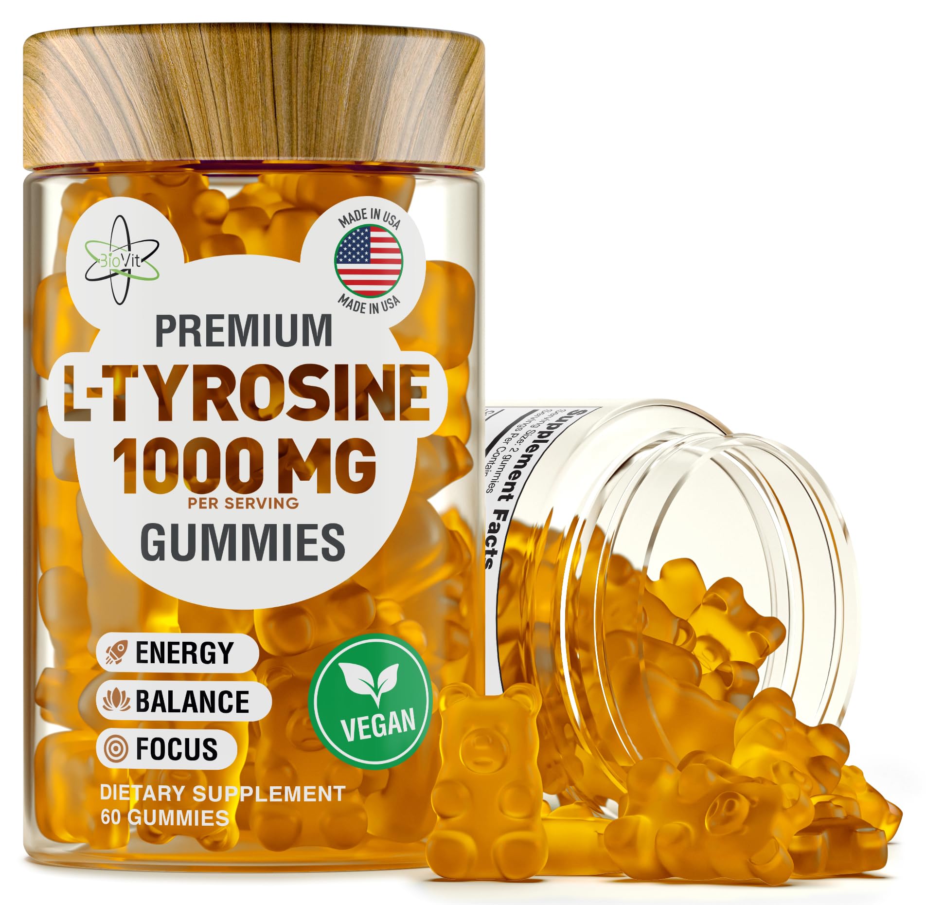 L-Tyrosine 1000 mg Gummies