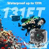 AKASO EK7000 4K30FPS Action Camera 20MP Underwater 170° Wide Kit view 3