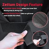 Zettum BBQ Cover 208 cm Large Grill Cover 6 Burner 600 Series PU view 5