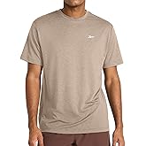 Reebok Mens Strike Short Sleeve Crewneck T-Shirt, Standard Fit, Lightweight Stretch Poly Jersey Fabric