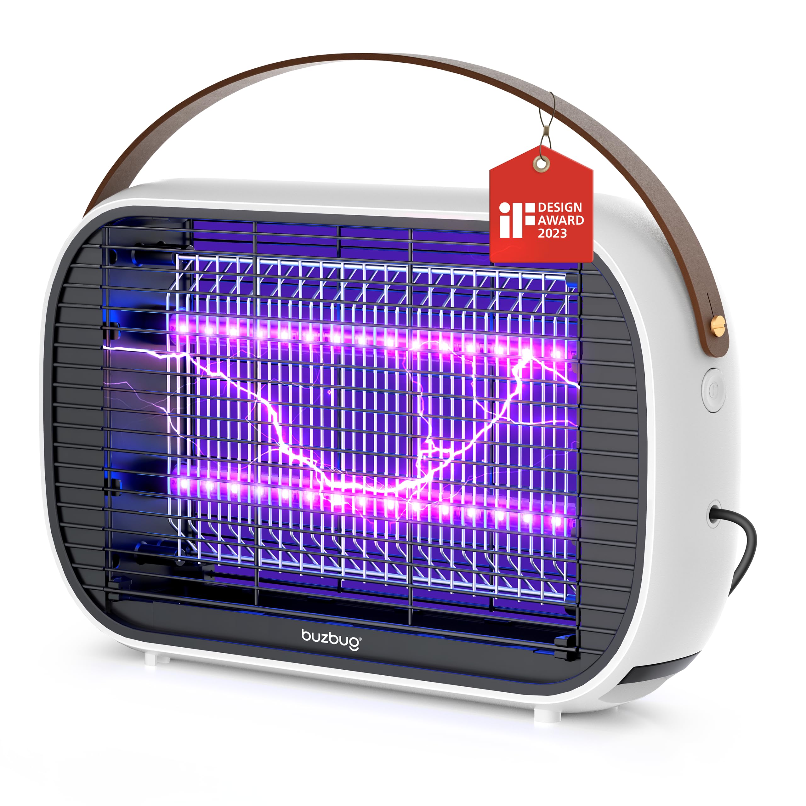 Photo 1 of Buzbug LED Bug Zapper Indoor, LED Bulbs Up to 50,000 Hours, Sustainable Less Power, Durable High-Voltage Electric Mosquito Zapper, Fly Trap Mosquito Trap, Fly Killer -MA015B