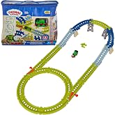​Thomas &amp; Friends Easy Connect Track Kit &amp; Percy Engine | Includes 22 Track Building Pieces by Fisher-Price in Reusable Bag for Storage, For Preschoolers (Amazon Exclusive)
