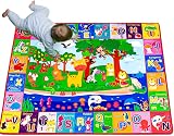 teytoy Baby Play Mat Large 44x59 Inches Non-Slip 0.6cm Thick Cotton Rug view 1
