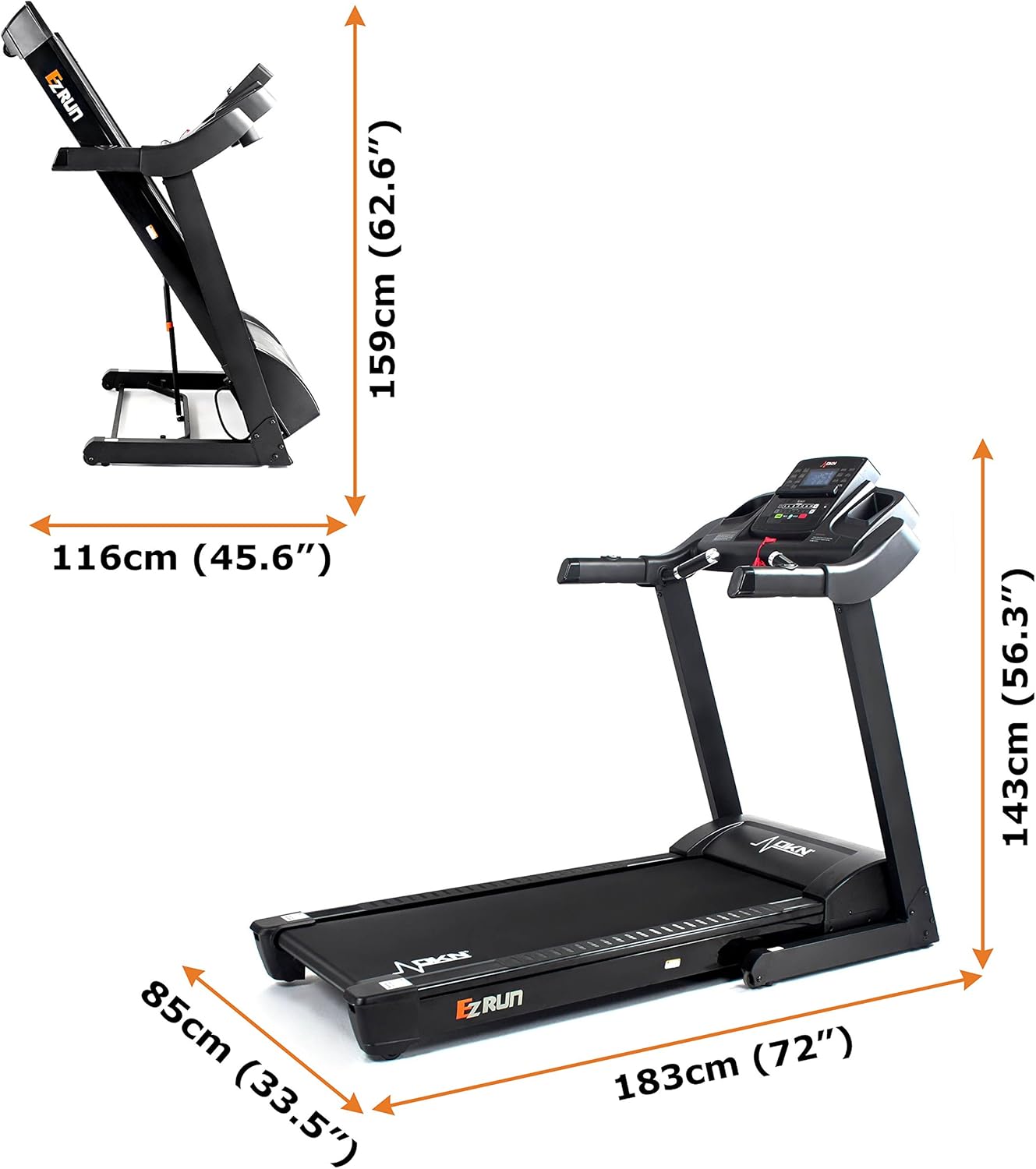 Ez run treadmill Clearance