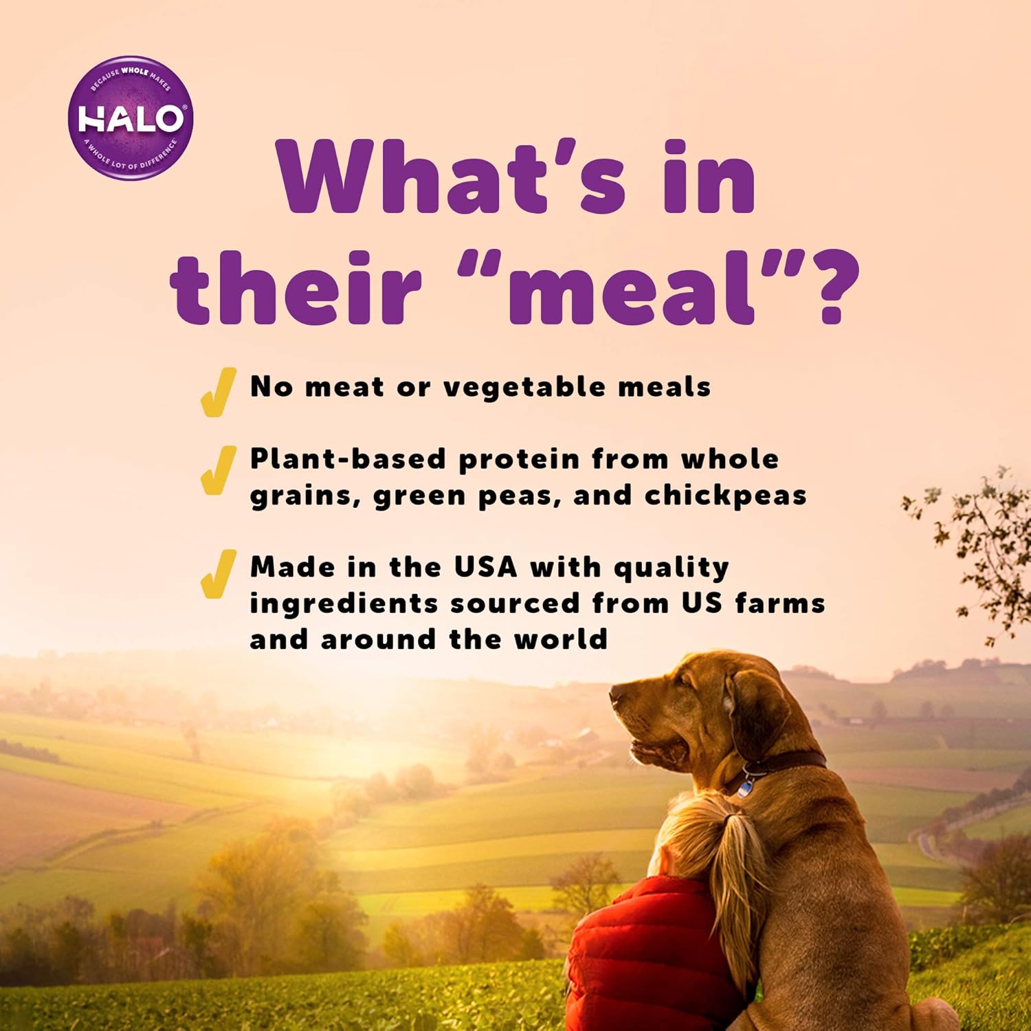 halo adult holistic garden of vegan dry dog food