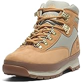 Timberland Men's Euro Hiker Boots, Wheat Nubuck, 12 Medium