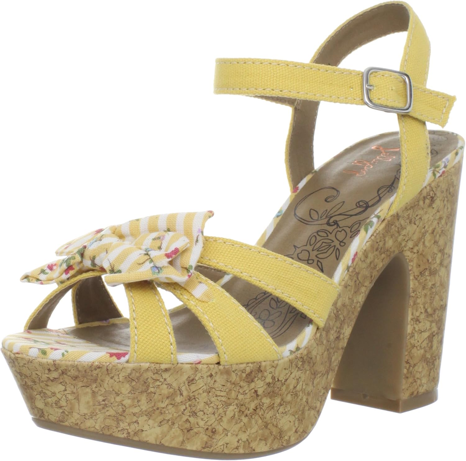 yellow jellypop shoes