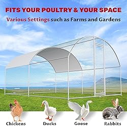 Chicken Coop Large Metal Chicken House Chicken