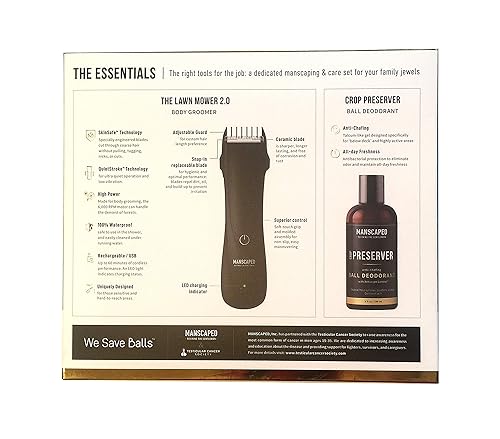 Manscaped Essentials Kit in Kuwait Whizz Body Groomers