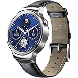 Huawei W1 Stainless Steel Classic Smartwatch with Leather Strap [Energy Class A+++]