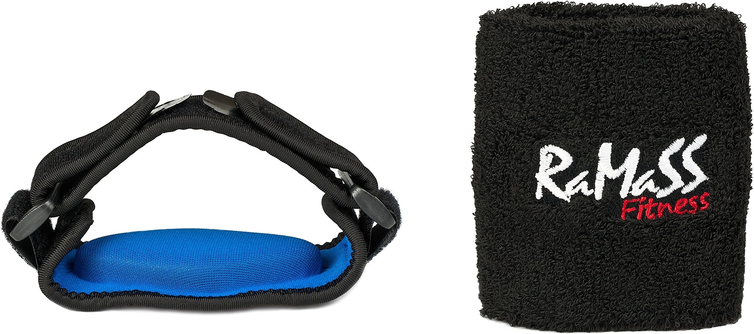 RAMASS Tennis Elbow Brace - Golf Elbow Brace - Tendonitis Pain Relief - Premium Quality Tennis Elbow Supports for Men & Women + FREE Wrist Sweatband