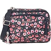Baggallini Triple Zip with Front Wallet/Trifecta RFID Wallet Crossbody