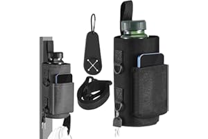 Magnetic Gym Bag Waterbottle Holder, Magnetic Gym Bag for Man with Adjustable Straps, Securely Attaches to Gyms Equipment
