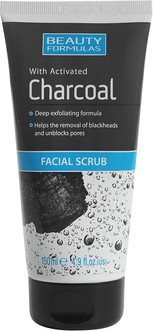 Beauty Formulas. Charcoal Facial Scrub 