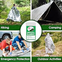 CXYARY 30 Pack Emergency Thermal Blanket