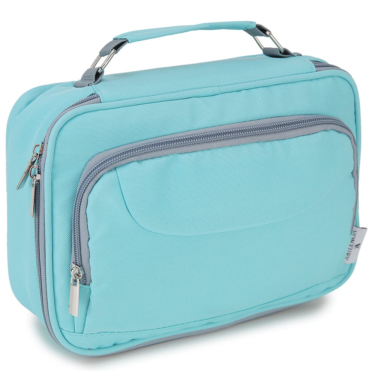 Large Pencil Case, VONXURY School Pencil Pouch Holder for Girls Boys Portable 57 Slots Pen Organizer with 2 Detachable Layers Multiple Zipper Bag for College Office — image 1