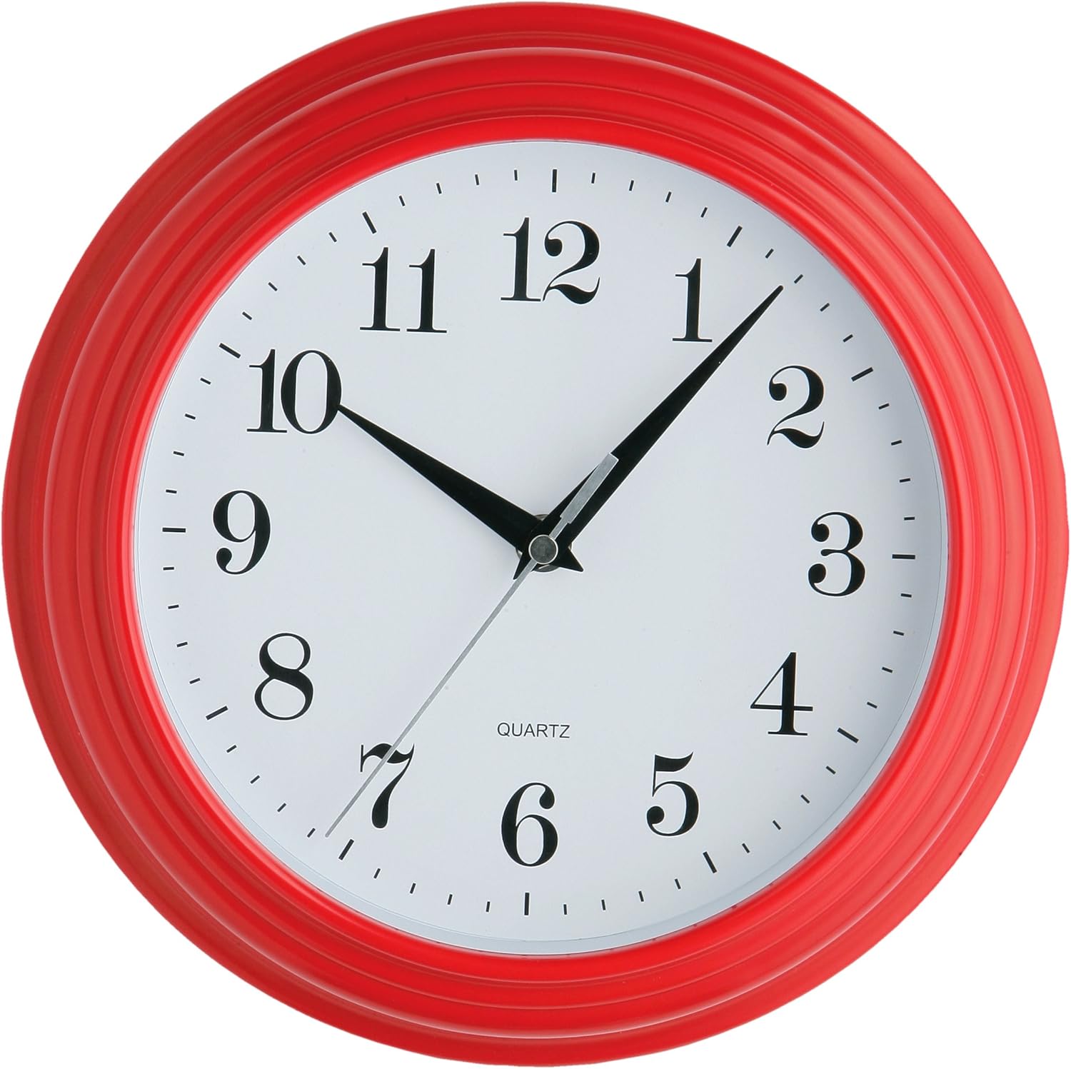 Premier Housewares Vintage Wall Clock 26 cm, Red Amazon.co.uk