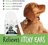 BUGALUGS Dog Ear Wipes 100 Biodegradable Pre-Soaked Vet Approved view 6