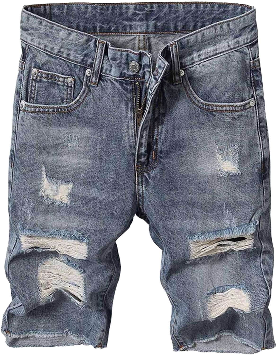 ripped cut off shorts