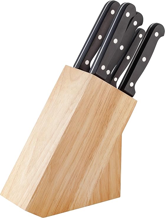 Judge Sabatier IV60 Kitchen Knife Set Block With Knives 5 Piece High