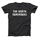 Funny Threads Outlet The North Remembers House Stark Got Thrones Mens Shirt Medium Black