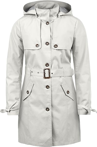 Trench con cappuccio donna Clearance