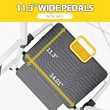 KINGRACK Folding 5-Step Ladder 800 lbs Capacity Safe Lock Handrail Tool Tray view 4