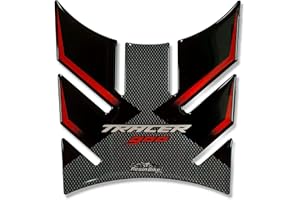 Resin Bike Motorcycle 3D Stickers Compatible with Yamaha Tracer 900-900 GT 2018 2020 Nimbus Grey. Tank Protector Protection from Impact and Scratches. Resin Stickers - Made in Italy