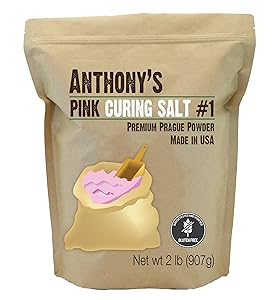 Anthony's Pink Curing Salt No.1, 2 lb, Quick Cure Prague Powder