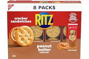 Nabisco Ritz Peanut Butter Sandwich Filled Crackers, 11.04 oz