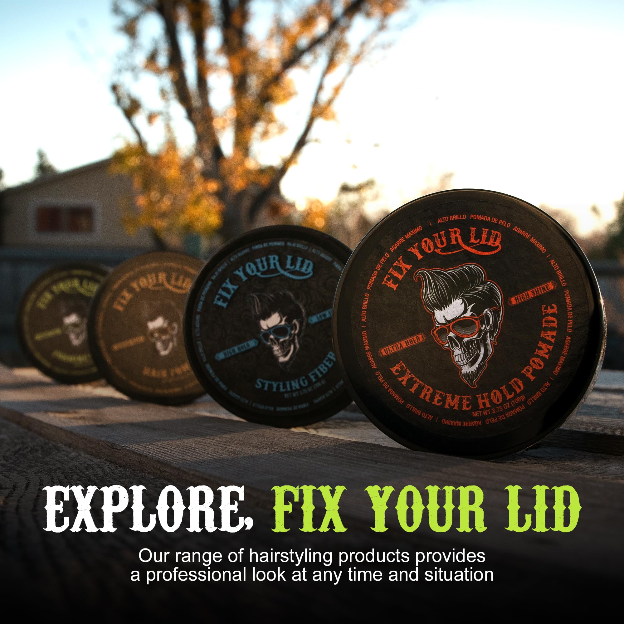 Fix Your Lid Forming Cream 3.75 oz Medium Hold Hair Cream For Men - Mens Hair Gel Medium Shine - All Day Hold Styling Cream For All Hairstyles - Easy To Wash Out