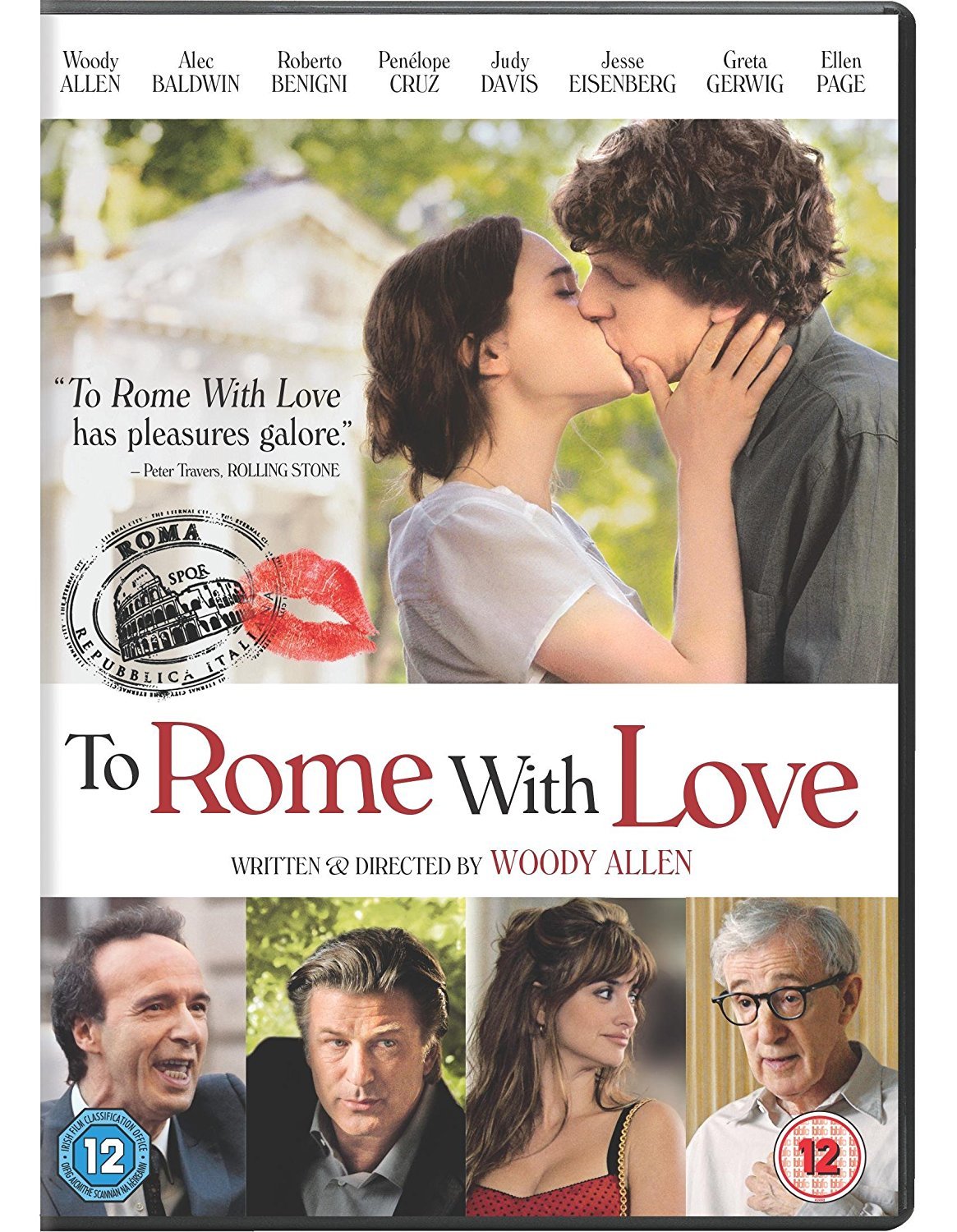 To Rome with Love [DVD] [2012]
