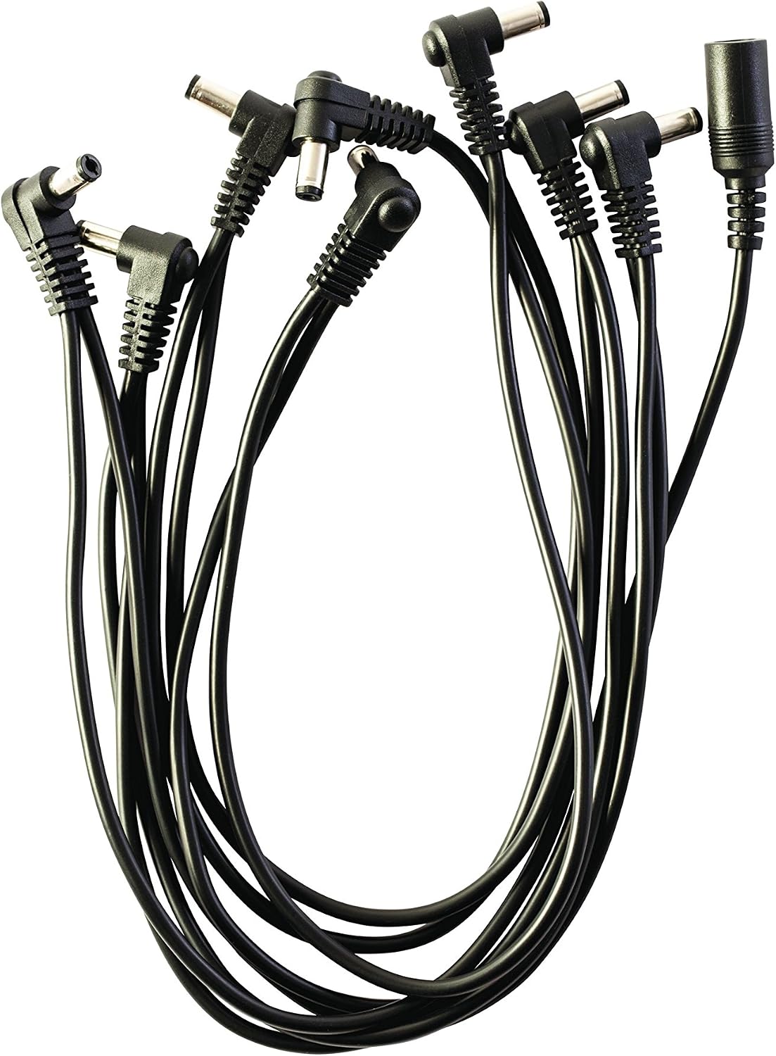 ORTEGA Daisy Chain - 8 headed version (ODC8), Black, 8 times