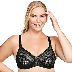 Full Figure Plus Size Lace Comfort WonderWire Bra