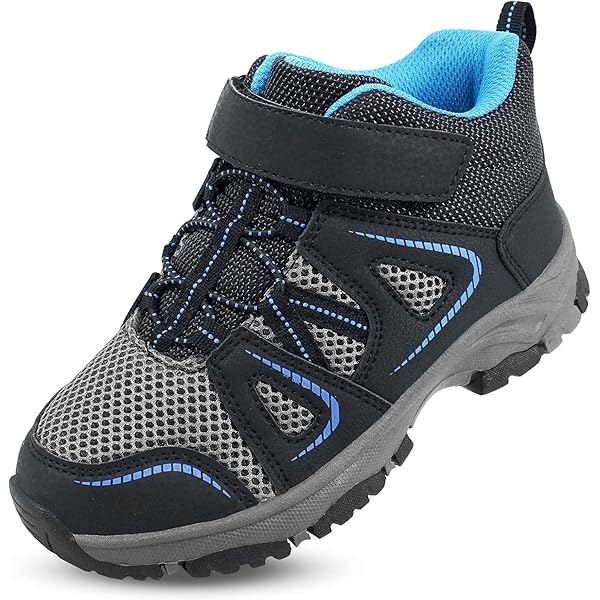 Children's Low Lace-up Hiking Boots - NH500 LOW BLUE - 35-38 QUECHUA