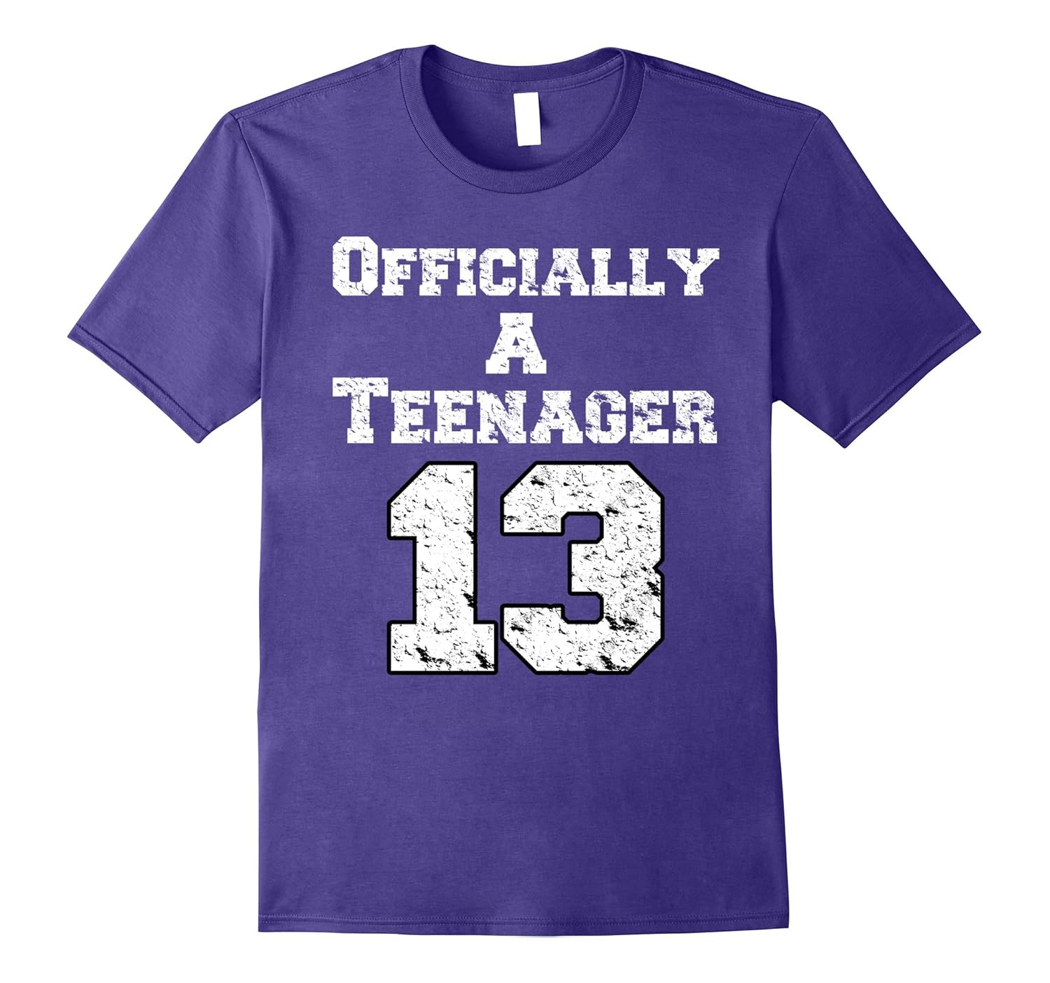 Official Teenager T Shirt Funny 13yr old Birthday T Shirts-ANZ