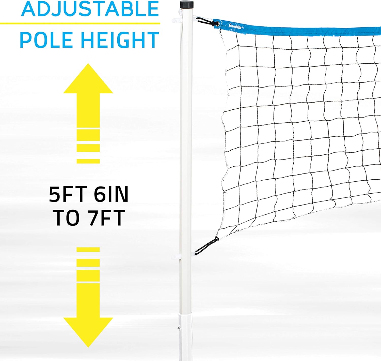 Franklin Sports Yard Games Combo Set - Volleyball/Badminton Net, 2 Player Badminton Set, Volleyball, Horsehoes Set, Flying Disc, Flip Toss : General Sporting Equipment : Sports & Outdoors