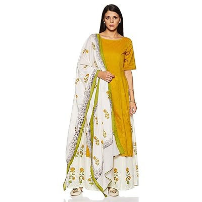 Buy BIBA White Cotton Suit Set Online Tanzania Ubuy