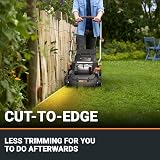 WORX WG745E 40V Brushless Cordless Lawn Mower 41cm Deck 2x 4.0Ah Batteries view 6